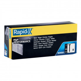 Rapid 40014272, set de 5000 de cuie galvanizate No. 8, 25 mm - Img 2