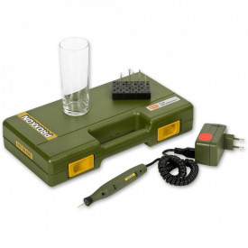 Set complet pentru gravura pe sticla " Trial Glass ", Proxxon 28635 - Img 3