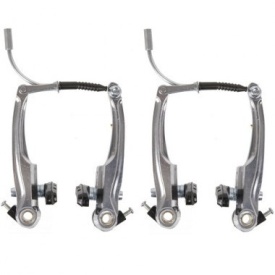 Set V-Brake Aluminiu M-WAVE ( F+R ) Silver 113 mm - Img 2