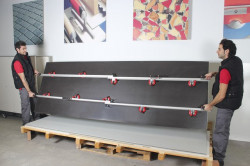 Sistem de transport cu ventuze pt. placi de dimensiuni mari, 320cm, 60kg, Slim Easy Trans - RUBI-18910 - Img 2