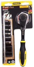 Stanley 0-94-606 Set 3/8 sfm de 9 tubulare cu clichet - Img 4