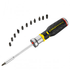 Stanley FMHT0-62689, surubelnita multibit cu clichet si 12 biti de prindere - Img 2