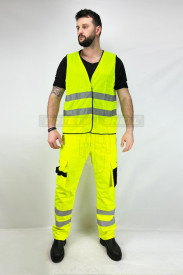 Vesta reflectorizanta Safety Shell – Green