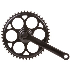 Angrenaj Pedalier SXT 44T Metal Negru (Patrat)