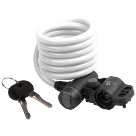 Antifurt cu Cheie M-WAVE "S 10.18" Alb
