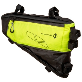 Borseta Cadru Impermeabila M-WAVE "BP TRIANGLE" Galben Neon/Negru - Img 2