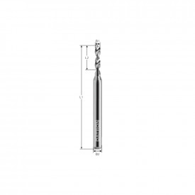 Burghiu de carbura, Datron 00682095, 0.95x3.0mm - Img 2