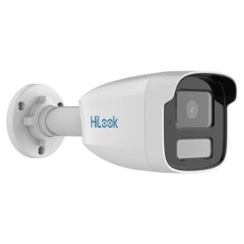Camera IP Hikvision HiLook, ColorVu, 6MP 3K, Lentila 2.8mm, IR 50m, Lumina Alba 50m,Microfon, PoE, IP67 - IPC-B469HA-LU - Img 2
