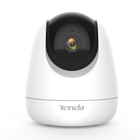 Camera supraveghere Mini PT WiFi IP 3MP IR 12m microfon difuzor card Tenda - TND-CP6 - Img 3
