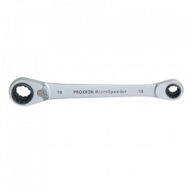 Cheie inelara, Proxxon 23236, cu clichet, 10 x 13 x 17 x 19mm