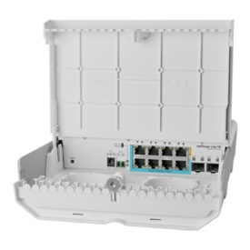 Cloud Smart Switch outdoor, 8 x Gigabit (7 PoE in), 2 x SFP+ 10Gbps - Mikrotik CSS610-1Gi-7R-2S+OUT - Img 5