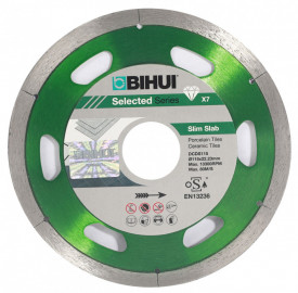 Disc Diamantat subtire pt. Portelan, Placi ceramice 115x22.2 (mm) Super Premium - BIHUI-DCDS115 - Img 1
