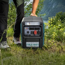 Generator de curent continuu DC 24-27V, 1.6 kW, max. 60A - benzina - Konner & Sohnen - KS-24VS-DC - Img 2