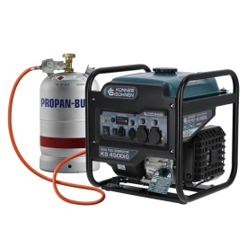 Generator de curent Konner & Sohnen 4.5 kW inverter - HIBRID GPL + benzina- insonorizat KS-4500iG