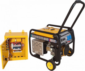 Generator de curent monofazat Stager FD 3600E+ATS, open-frame 2.8kW, benzina, automatizare