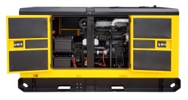 Generator insonorizat Stager YDY40S3, diesel, trifazat 33kW, 53A, 1500rpm - Img 8