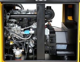 Generator insonorizat 28kVA, 36A, 1500rpm, trifazat, diesel Stager YDY28S3 - Img 6