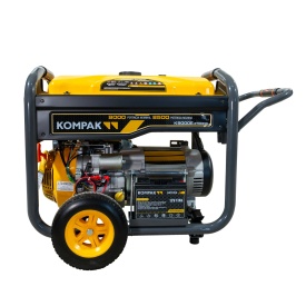 Generator pe Benzina Monofazat KOMPAK K9000E – 230V, 8.3 kW Max, AVR, Pornire Electrica