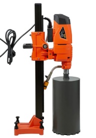 Masina de carotat industriala pt. beton armat si materiale dure Ø202mm, 4.28kW, stand fix inclus - CNO-CK-D202E - Img 3