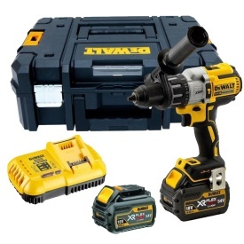 Masina de gaurit cu 2 acumulatori FlexVolt 6Ah DeWalt DCD991T2 - Img 1