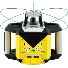 Nivela laser rotativa cu fascicul verde Nivel System NL620G Digital trepied SJJ1 stadie LS24 - Img 3