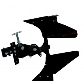 Plug reversibil cu doua brazdare pentru motocultor, tija 19cm - Img 2
