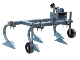 Progarden Cultivator cu 5 brăzdare, 100cm pentru minitractoarele Campo T12/18 - Img 4