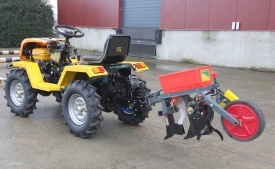 ProGARDEN Semănătoare mecanică la 1 rand, 15cm pentru minitractoare Campo T - Img 2
