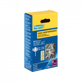 Rapid 5001431, set 500 de nituri high performance, Ø3.2 x 8 mm - Img 2