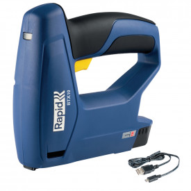 Rapid 5001496, pistol capsator cu acumulator BTX10, functional cu capse No. 53, 4-10 mm - Img 1