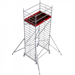 Schela din aluminiu Protec XXL 1,2 x 2m, inaltime lucru 6,3m