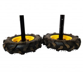 Set 2 roti 4.00-8 cu manicot 23mm