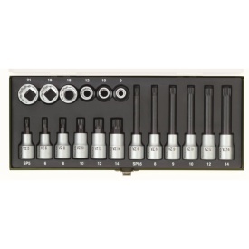Set de chei speciale XZN (Spline), Proxxon 23296, 18 piese