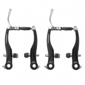 Set V-Brake Aluminiu Promax ( F+R ) Negru - Img 1