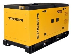 Stager YDY35S3 Generator insonorizat 35kVA, 46A, 1500rpm, trifazat, diesel - Img 3
