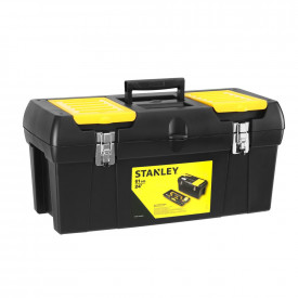 Stanley 1-92-067, cutie de depozitare 24" cu inchizatoare metalica, 2 organizatoare si tava - Img 3