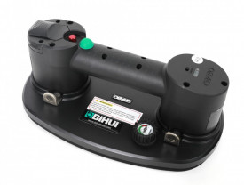 Ventuza Vacuum Electrica cu acumulator Nemo Grabo - SET BIHUI (2x accu + 2x garnituri), pt. sticla, gresie, lemn, rigips si alte placi, capacitate max. 170kg - BIHUI-LFEVC - Img 2