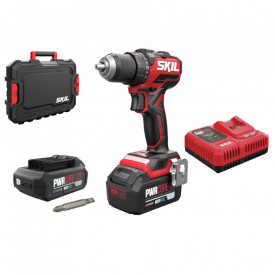 Bormasina cu acumulator compact Brushless SKIL 3065 HA cuplu 60 nm, geanta de transport, incarcator si 2xAccu