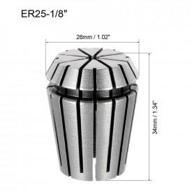 Bucsa elastica ER25, prindere 3.175mm (1/8 inch) - Img 1