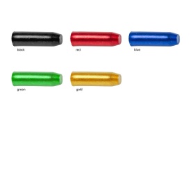 Capete Cablu CNC 1,7x10 mm M-WAVE Aluminiu Negru Anodizat - Img 3