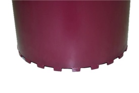 Carota diamantata segment Turbo Laser 3DTECH pt. beton armat diam. 450 x 450 (mm) - ULTRA Premium - DXQZ.3D1117.450 - Img 2