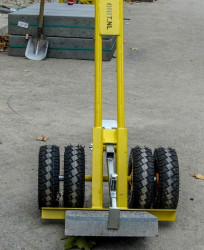 Carucior reglabil pentru transportat pavaje Orit PSL 300-1000 mm