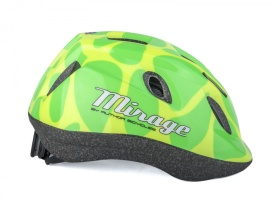 Casca Copii AUTHOR Mirage In-mold 52-56 cm Verde /Galben - Img 2