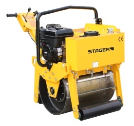 Cilindru mono vibrocompactor, motor Briggs&Stratton XR750 Stager CMV60-5 - Img 4