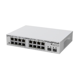 Cloud Smart Switch, 16 x Gigabit, 2 x SFP+ 10Gbps, 1U - Mikrotik CSS318-16G-2S+IN