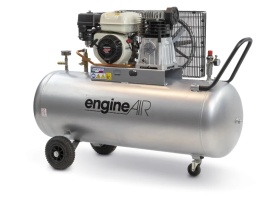 Compresor de aer cu piston, Abac motor Honda - 3.57 kW, 411 L/min, 10 bari - Rezervor 200 Litri - ABAC-engineAIR-5/200-10-Petrol - Img 3
