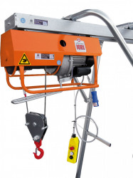 Electropalan Profesional 950 kg, 2 x 25 metri cablu - IORI-DT950MAX-25m Motor Trifazic