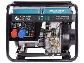 Generator de curent 6.5 kW diesel - Heavy Duty - Konner & Sohnen - KS-8100DE-1/3-HD-ATSR - Img 6