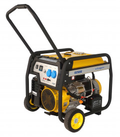 Generator de curent monofazat Stager FD 7500E, open-frame 6kW, benzina, pornire electrica - Img 4