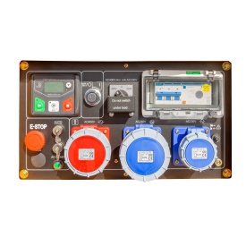 Generator diesel inverter KOMPAK KD11000SEi-T Full Power 230/400 V, 10,6 kVA, cu panou IP67 și controler DC30
